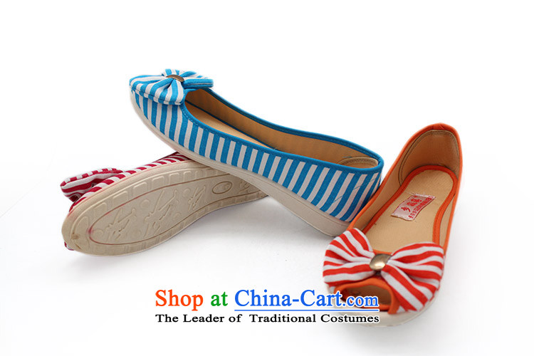 The Chinese old step-young of Ramadan Old Beijing mesh upper stripes butterfly anti-slip leisure gift shoes shoe Dance Shoe female sandals X10-1 female sandals red 36 pictures, prices, brand platters! The elections are supplied in the national character of distribution, so action, buy now enjoy more preferential! As soon as possible.
