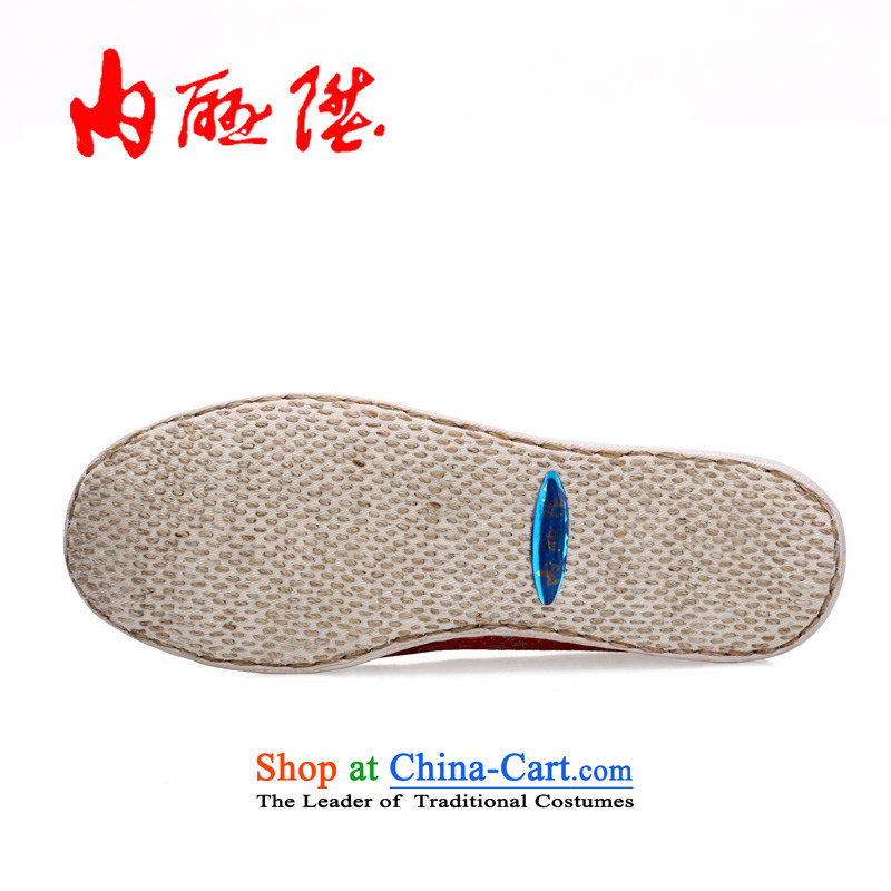 Inline l mesh upper female tangyan old Beijing mesh upper-gon thousands ground encryption tapestries hand shoe 8205A $sea black 35 inline l , , , shopping on the Internet