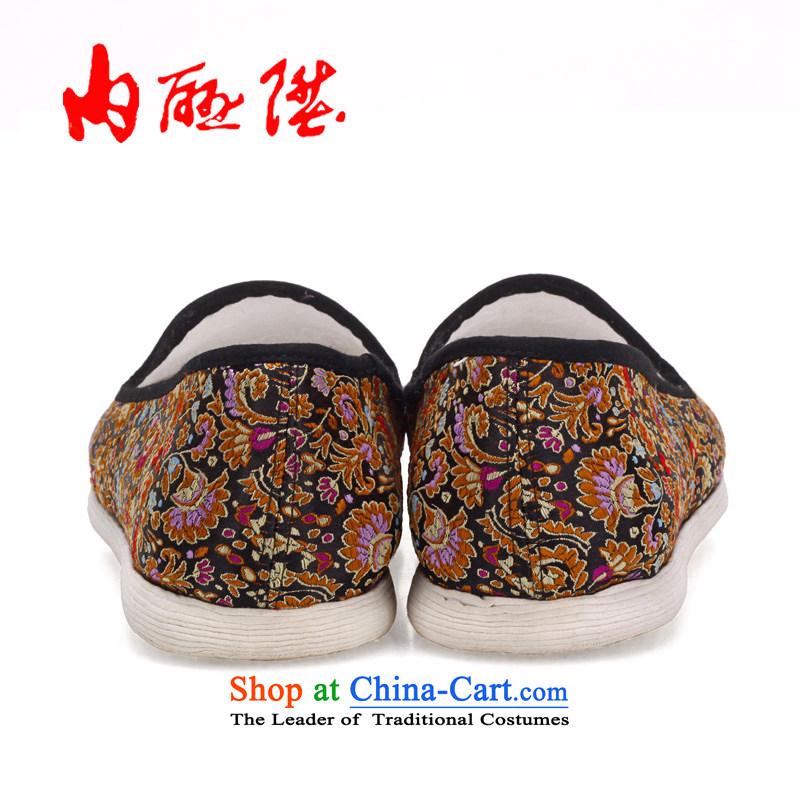 Inline l mesh upper female tangyan old Beijing mesh upper hand-gon thousands of bottom tabs on the encryption on 8213A tapestries black background 8213A 38, inline l , , , shopping on the Internet