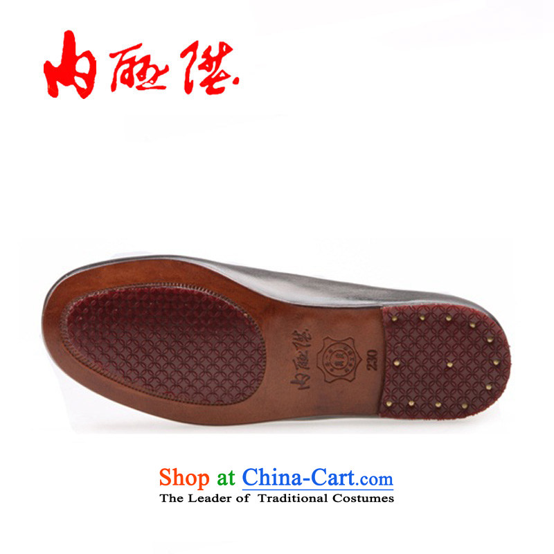 The women's shoes l mesh upper tangyan old Beijing mesh upper hand-gon leather panelled chipset small tabs on it 7240A black 38, inline l , , , shopping on the Internet