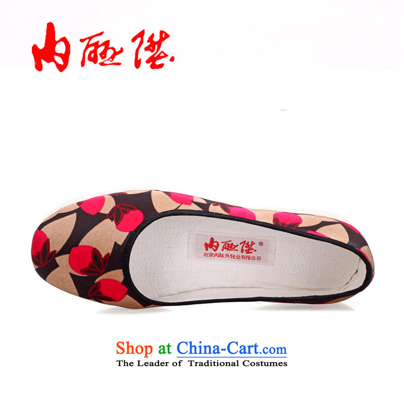 The rise of Old Beijing mesh upper with thousands of women shoes bottom encryption Magnolia sea smart casual shoes for New Year gift to manually 8266A orchid 39 inline l , , , shopping on the Internet