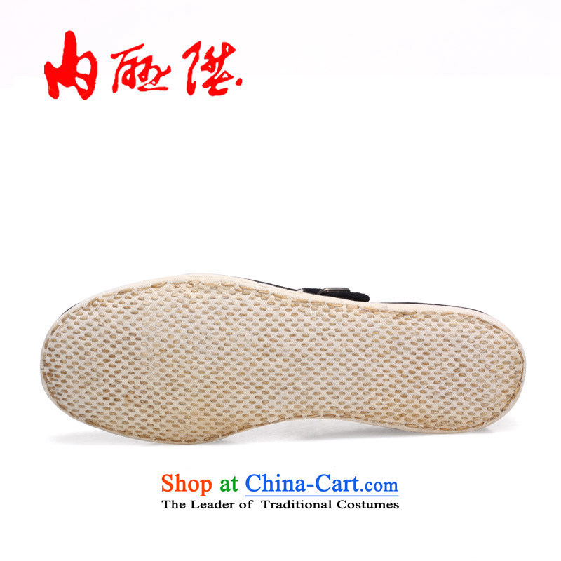 The rise of Old Beijing mesh upper women shoes manually bottom thousands of wool-Embroidered Encryption Mulan national embroidered shoes 8219A black toner flower embroidery/ 38, inline l , , , shopping on the Internet