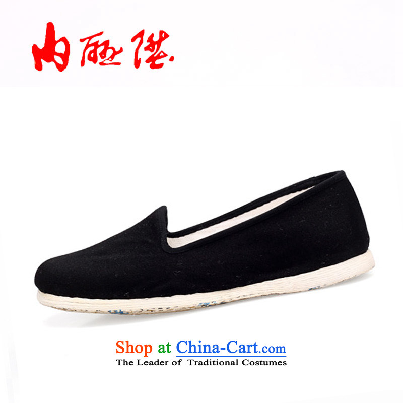 Inline l mesh upper women shoes of Old Beijing mesh upper hand-thousand-layer on the tabs on the bottom of dress is a traditional single shoe 8211 Black 42 XL, inline l , , , shopping on the Internet
