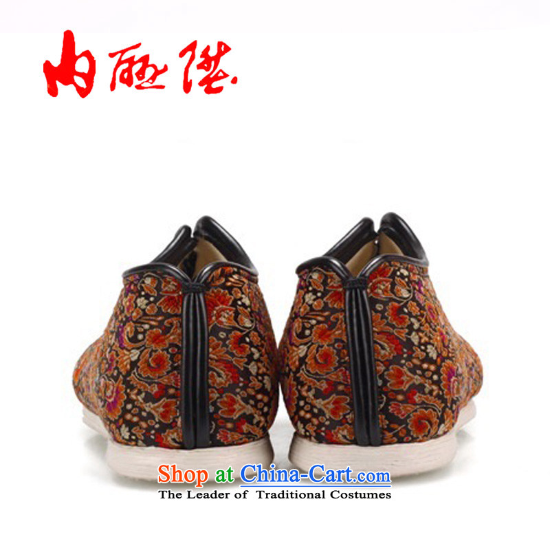 Inline l cotton shoes female old Beijing mesh upper hand bottom of thousands of cross process of the gift box as well as ideal gifts 8407A black 37, inline l , , , shopping on the Internet