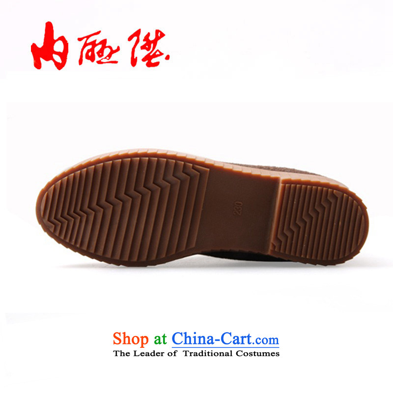 Inline l cotton shoes women shoes of autumn and winter comfort women's non-slip wool relax cotton shoes 6727C coffee-colored 35 inline l , , , shopping on the Internet