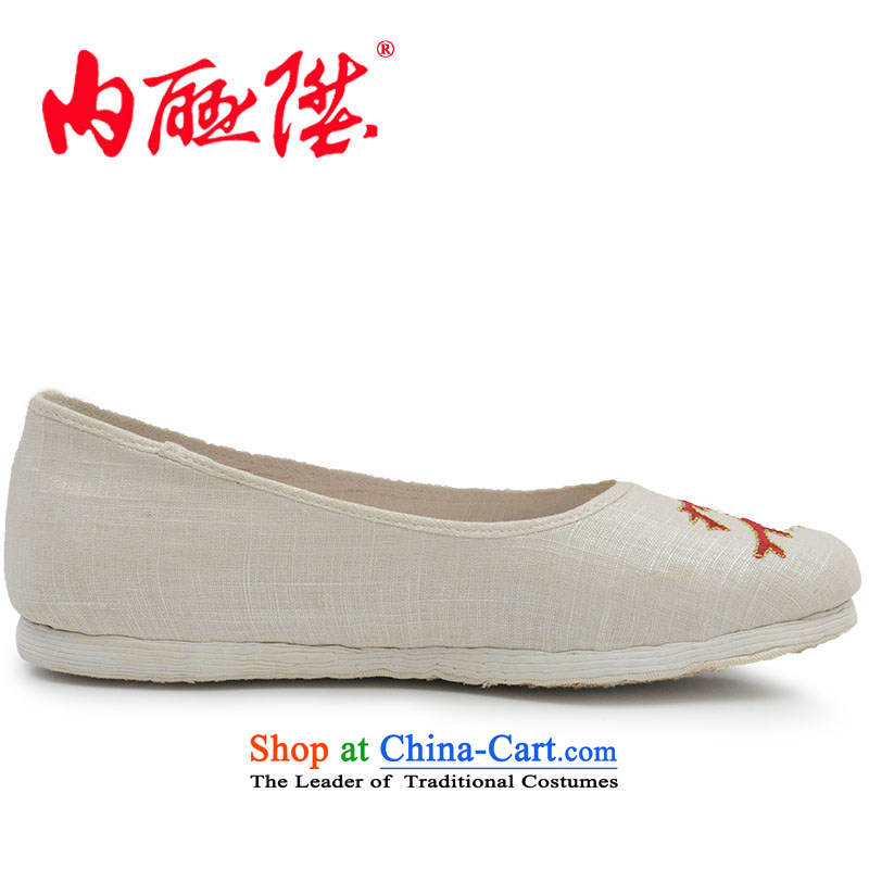 Inline l women shoes mesh upper hand cross Art shoes gift is smart casual shoes 8425A old Beijing safflower 36, inline l , , , shopping on the Internet