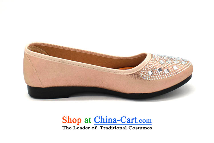 The Chinese old step-young of Ramadan new water drilling tips breathable flat bottom light port female single shoe M-3 women shoes purple 37 pictures, prices, brand platters! The elections are supplied in the national character of distribution, so action, buy now enjoy more preferential! As soon as possible.