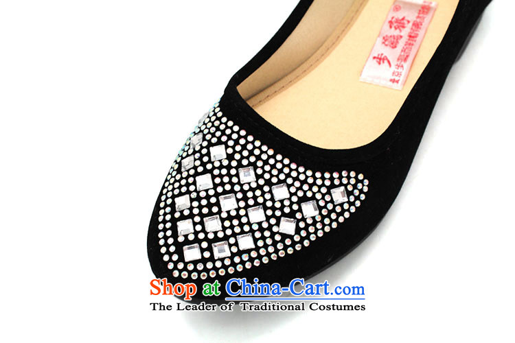 The Chinese old step-young of Ramadan Old Beijing New mesh upper non-slip is smart casual gift shoe soft bottoms womens single shoe C100-41 pink 36 pictures, prices, brand platters! The elections are supplied in the national character of distribution, so action, buy now enjoy more preferential! As soon as possible.