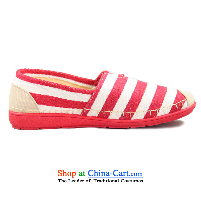 Magnolia Old Beijing mesh upper women streaks spell color leisure shoes 2312-1119 RED 35 Magnolia shopping on the Internet has been pressed.