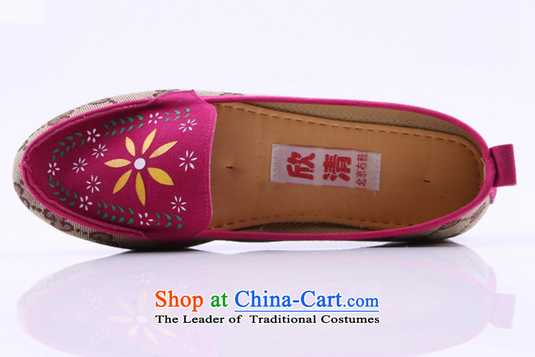 Yan Ching autumn new women's flat with soft bottoms leisure shoes genuine breathable mesh upper with old Beijing mother shoe  L203 blue 37 pictures, prices, brand platters! The elections are supplied in the national character of distribution, so action, buy now enjoy more preferential! As soon as possible.