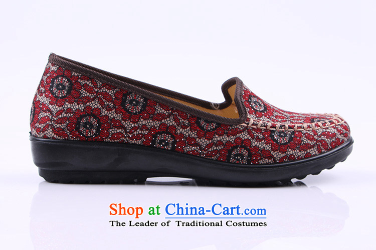 Yan Ching fall new old Beijing embroidered shoes comfortable shoes national casual shoes Frau Holle square dance mandatory soft bottoms single shoe 1578 Red 36 pictures, prices, brand platters! The elections are supplied in the national character of distribution, so action, buy now enjoy more preferential! As soon as possible.