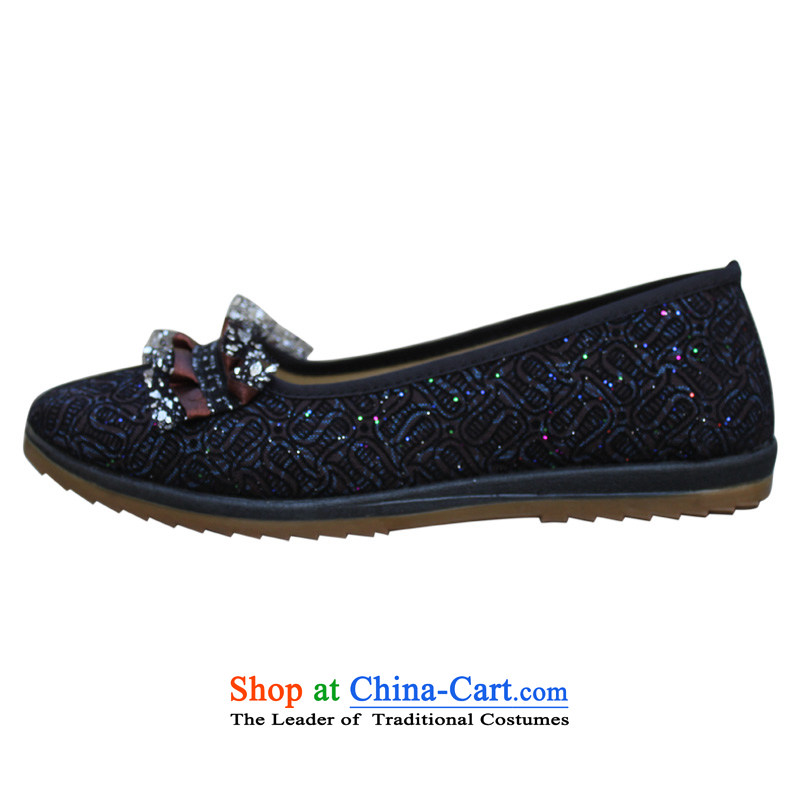 Welcomes the clear spring and autumn XQ/ old Beijing mesh upper women shoes mother shoe comfortable and relaxing walking shoes . - 372 Ms. Brown 36 Yan Ching shopping on the Internet has been pressed.