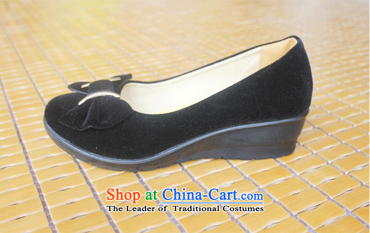 Yan Qing Beijing XQ/ mesh upper woman shoes, casual shoes comfortable shoes . Ms. Mama slope heel shoes work shoes 13009 Black 37 pictures, prices, brand platters! The elections are supplied in the national character of distribution, so action, buy now enjoy more preferential! As soon as possible.