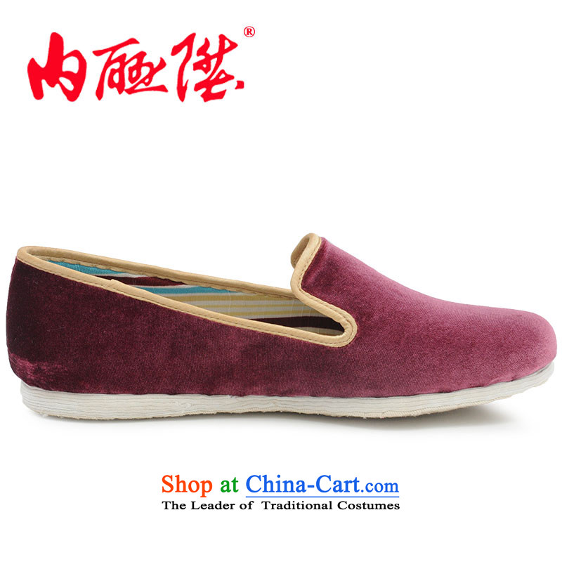 Inline l female mesh upper hand thousands of bottom nightmare queen is smart casual old Beijing 8287A mesh upper purple 37, inline l , , , shopping on the Internet