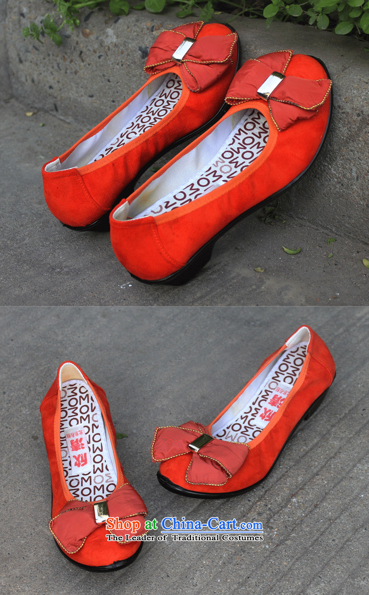 Yan Ching New XQ/ old Beijing mesh upper with stylish and cozy slope with mother women shoes . Bow Tie 101 red 39 pictures, prices, brand platters! The elections are supplied in the national character of distribution, so action, buy now enjoy more preferential! As soon as possible.