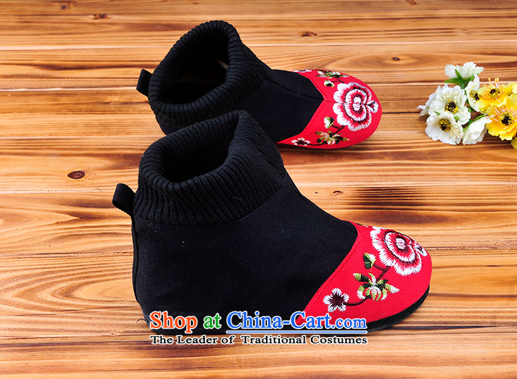 Better well old Beijing mesh upper embroidered shoes bottom thousands of retro ladies boot embroidery knitting port bootie flat bottom shoe pregnant women shoes mother shoe stylish cloth Boot B-5 red 34 pictures, prices, brand platters! The elections are supplied in the national character of distribution, so action, buy now enjoy more preferential! As soon as possible.