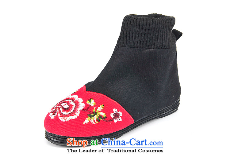 Better well old Beijing mesh upper embroidered shoes bottom thousands of retro ladies boot embroidery knitting port bootie flat bottom shoe pregnant women shoes mother shoe stylish cloth Boot B-5 red 34 pictures, prices, brand platters! The elections are supplied in the national character of distribution, so action, buy now enjoy more preferential! As soon as possible.