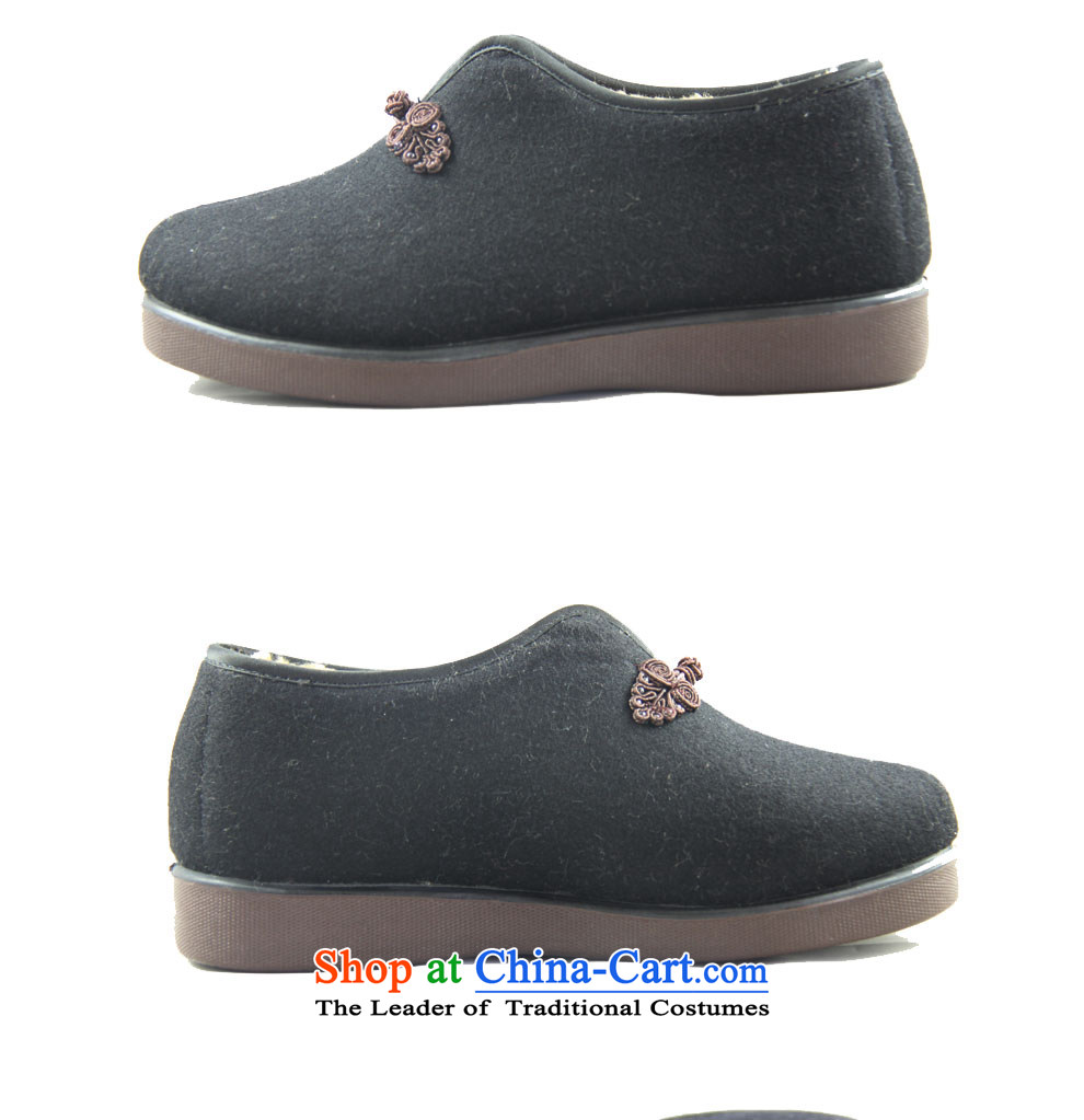 Magnolia Old Beijing mesh upper female winter, Traditional Chinese Disc detained thick warm non-slip sole female cotton shoes 2616-239 Black 35 pictures, prices, brand platters! The elections are supplied in the national character of distribution, so action, buy now enjoy more preferential! As soon as possible.