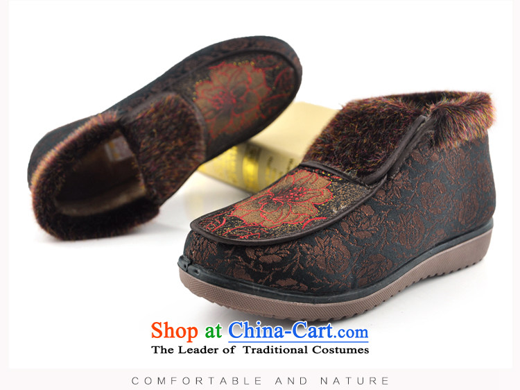 Uterine Old Beijing mesh upper Winter Female cotton shoes and warm thick embroidery lint-free mother shoe bootie thick elderly warm footwear in the older soft bottoms cotton shoe red 39 pictures, prices, brand platters! The elections are supplied in the national character of distribution, so action, buy now enjoy more preferential! As soon as possible.