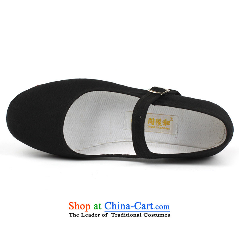 The L and the old Beijing leather upper with mesh backplane, manually adhesive female Gift leather black generation 39 with l and shopping on the Internet has been pressed.