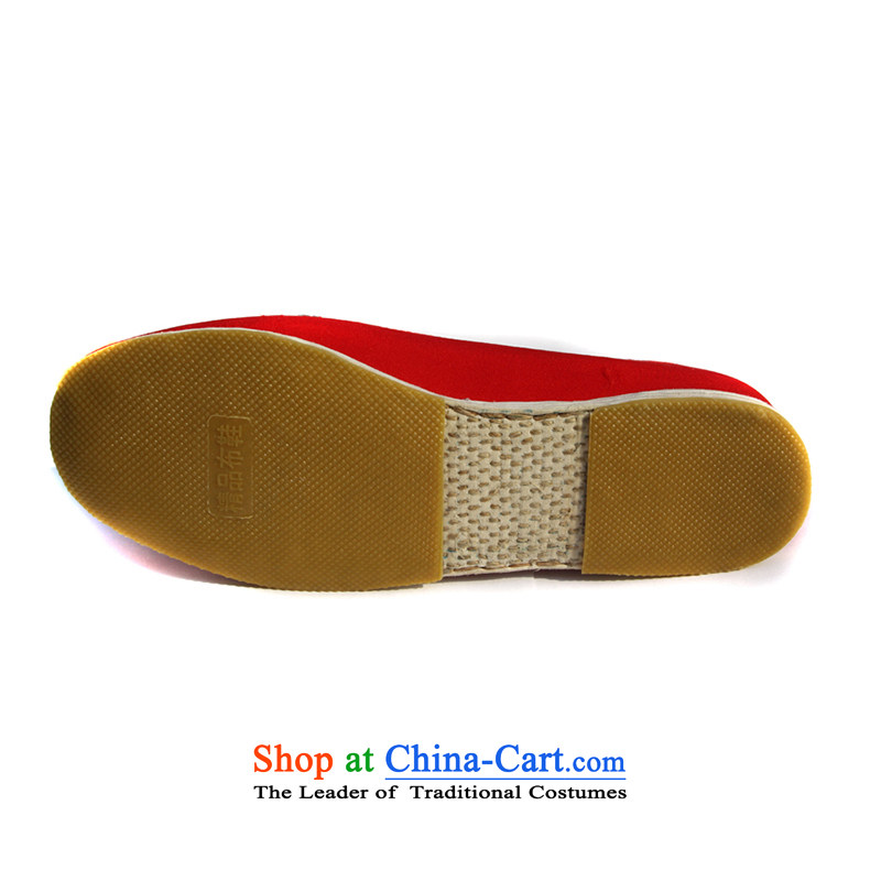 The l and thousands of old Beijing Spring and Autumn), Ms. bottom manually shoes, casual women shoes home shoes rubber red red 37, Fu Yung l and , , , and the internet shopping