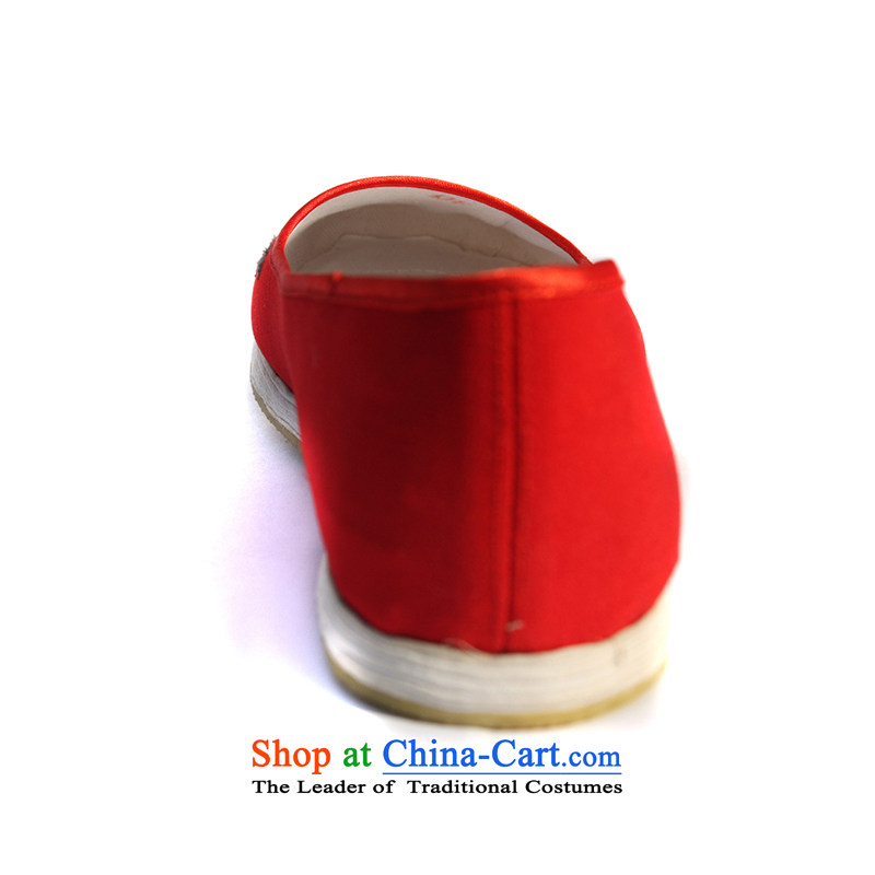 The l and thousands of old Beijing Spring and Autumn), Ms. bottom manually mesh upper marriage home shoes shoes rubber Red Plum red 37, with l and shopping on the Internet has been pressed.