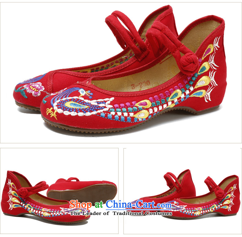The Thai and source of Old Beijing classic mesh upper hand shoe ethnic pattern embroidery mesh upper breathability and comfort waterproof glue bottom light casual women shoes 21701 Single red Bong- 39 pictures, prices, brand platters! The elections are supplied in the national character of distribution, so action, buy now enjoy more preferential! As soon as possible.