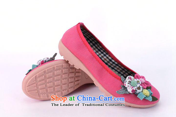 New stylish fabrics embroidered shoes of Old Beijing mesh upper exclusive and comfortable shoes boat shoes single soft Yoga dance shoe 001-3 shoes pink 37 pictures, prices, brand platters! The elections are supplied in the national character of distribution, so action, buy now enjoy more preferential! As soon as possible.