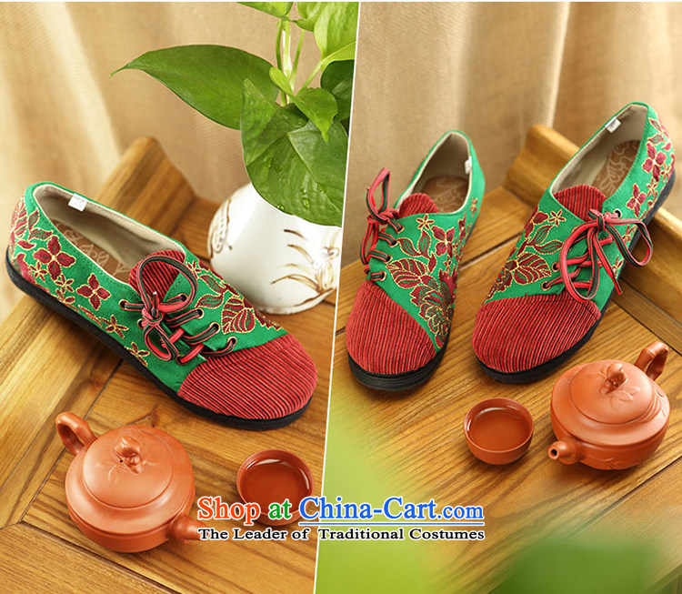 Hon-dance genuine old Beijing mesh upper for women of ethnic embroidered shoes classic wild side with a mother shoe manually bottom thousands of comfortable single electoral gold leaf health shoe making color picture 35, prices, brand platters! The elections are supplied in the national character of distribution, so action, buy now enjoy more preferential! As soon as possible.