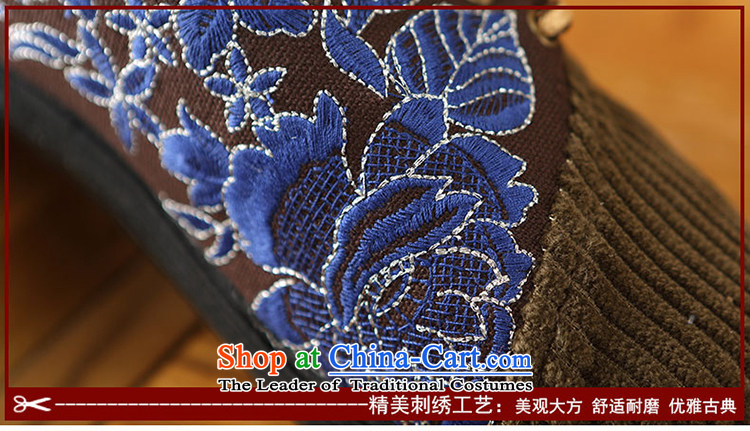 Hon-dance genuine old Beijing mesh upper for women of ethnic embroidered shoes classic wild side with a mother shoe manually bottom thousands of comfortable single electoral gold leaf health shoe making color picture 35, prices, brand platters! The elections are supplied in the national character of distribution, so action, buy now enjoy more preferential! As soon as possible.