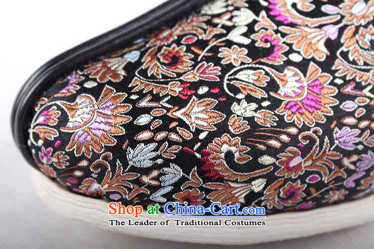 The Chinese old step-young of Ramadan Old Beijing mesh upper hand-thousand-layer apply glue to the bottom with non-slip gift elderly small girl thousands of cockscomb on cotton black 41 (Increase) this shoe is too small a concept of a large number of pictures, prices, brand platters! The elections are supplied in the national character of distribution, so action, buy now enjoy more preferential! As soon as possible.