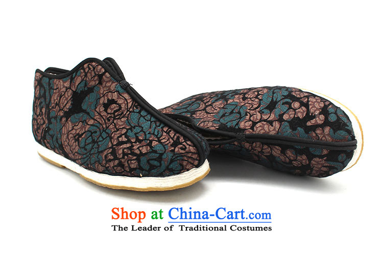 The Chinese old step-young of Ramadan Old Beijing mesh upper hand-thousand-layer apply glue to the bottom with non-slip gift for the elderly is too small, non-slip thousands lytle cotton - 3 green green 37 this shoe is too small a concept of a large number of pictures, prices, brand platters! The elections are supplied in the national character of distribution, so action, buy now enjoy more preferential! As soon as possible.