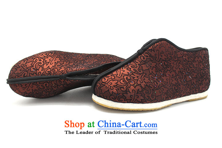 The Chinese old step-young of Ramadan Old Beijing mesh upper hand-thousand-layer apply glue to the bottom with non-slip gift elderly small film A-6 Brown 38 this shoe is too small a concept of a large number of pictures, prices, brand platters! The elections are supplied in the national character of distribution, so action, buy now enjoy more preferential! As soon as possible.