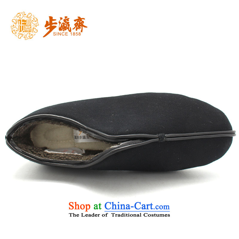 The Chinese old step-young of Ramadan Old Beijing mesh upper hand bottom of thousands of anti-skid apply glue to gift driving thousands of small ceremony for the elderly female sleeping black 39 this shoe is too small a concept of a large number of step-b