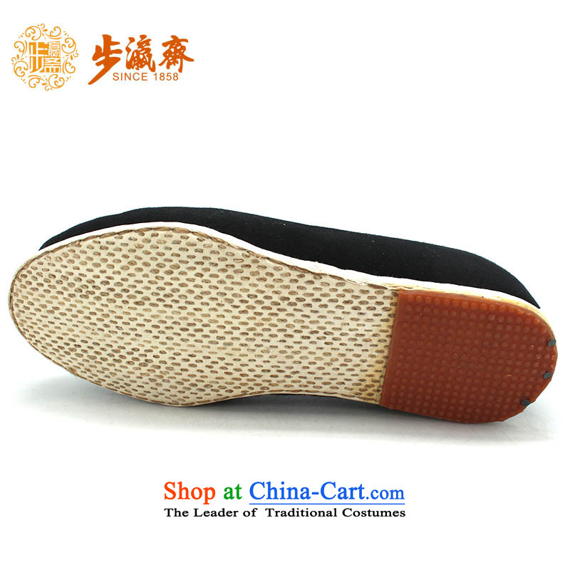 The Chinese old step-young of Ramadan Old Beijing mesh upper hand bottom of thousands of anti-skid apply glue to gift driving thousands of small ceremony for the elderly female sleeping black 39 this shoe is too small a concept of a large number of step-b