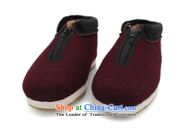 The Chinese old step-young of Old Beijing mesh upper for Ramadan, thousands of bottom apply glue to non-slip Embroidered Gift elderly small-glue embroidery? straight lock cotton red 36 this shoe is too small a concept of a large number of pictures, prices, brand platters! The elections are supplied in the national character of distribution, so action, buy now enjoy more preferential! As soon as possible.