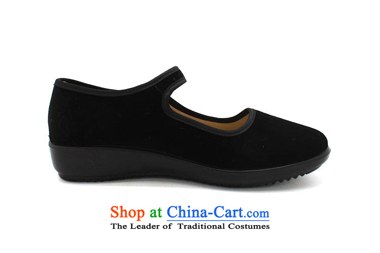 The Chinese old step-mesh upper spring Ramadan Old Beijing New Anti-skid shoe wear casual soft bottoms womens single shoe black generation black 38 pictures, prices, brand platters! The elections are supplied in the national character of distribution, so action, buy now enjoy more preferential! As soon as possible.