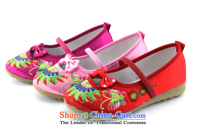The new lovely girls, children's shoes, embroidered shoes Dance Shoe girls soft bottoms single shoe old Beijing mesh upper for women 5804 Red 17 Codes/inner length of 16.5CM photo, prices, brand platters! The elections are supplied in the national character of distribution, so action, buy now enjoy more preferential! As soon as possible.