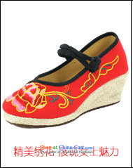 Where fresh new products of Old Beijing mesh upper innocent and lively children shoes embroidered shoes with soft, baby girl shoe single shoe Dance Shoe 5803 pink 19 Codes/inner length of 18.5CM photo, prices, brand platters! The elections are supplied in the national character of distribution, so action, buy now enjoy more preferential! As soon as possible.