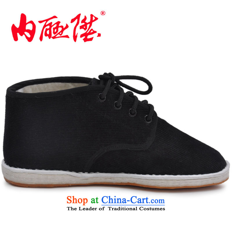 Inline l female cotton shoes mesh upper for autumn and winter cotton shoes bottom layer 4 Gigabit manually eye corduroy female cotton shoes is smart casual shoes 8641A 8641G old Beijing Plus Film 39 inline l , , , shopping on the Internet