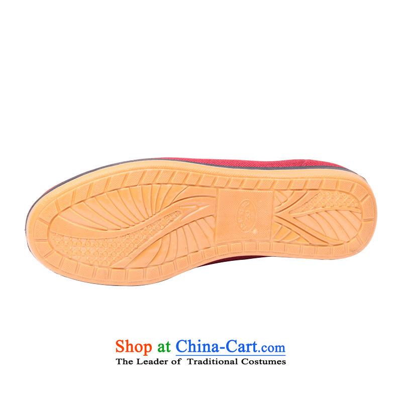 Step Fuk Cheung Chun, women shoes mother shoe stylish ethnic SHOES WITH SOFT, NON-SLIP breathable mesh upper with older women in old Beijing Red 40 W21 mesh upper step Fuk Cheung shopping on the Internet has been pressed.