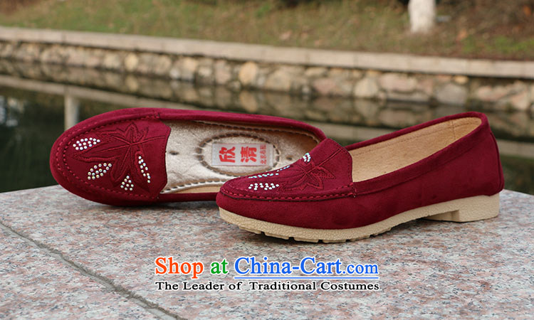 Welcomes the new spring winding the elderly in the old Beijing women shoes breathable mesh upper mother shoe comfortable flat bottom T601 Dance Shoe and color picture 37, prices, brand platters! The elections are supplied in the national character of distribution, so action, buy now enjoy more preferential! As soon as possible.