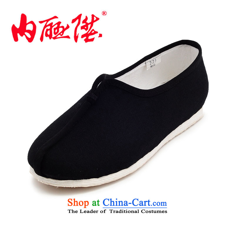 Inline l mesh upper hand-made shoes bottom-gon thousands of thousands of old Beijing folder shoes 8288A mesh upper black 39