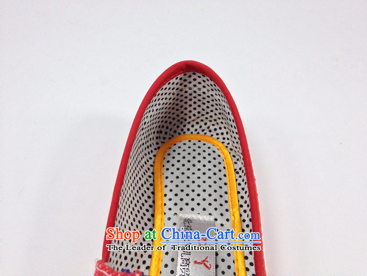  The spring of 2015, good road new flat base flat fashion of Old Beijing Women's Shoe streaks mesh upper Queen Mary single men Shoes, Casual Shoes Y-502 A blue checkered picture 38, prices, brand platters! The elections are supplied in the national character of distribution, so action, buy now enjoy more preferential! As soon as possible.