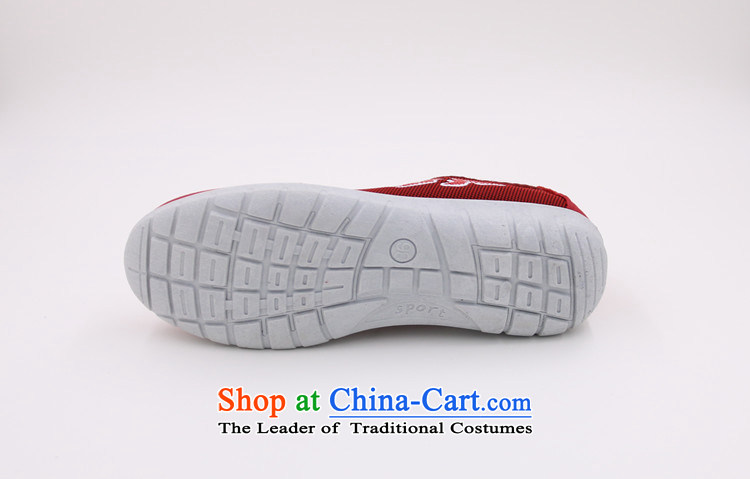 The fall of new women's shoes a stylish stirrups of Old Beijing female casual shoes with soft, non-slip single shoe gray 3022 37 pictures, prices, brand platters! The elections are supplied in the national character of distribution, so action, buy now enjoy more preferential! As soon as possible.