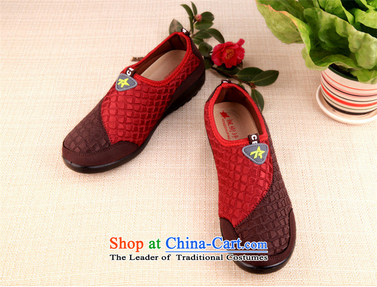 Maple Ping during the spring and autumn of Old Beijing in the number of older women shoes mesh upper with a flat bottom breathable leisure shoes womens single moms and color pictures, prices 36 FL14215, brand platters! The elections are supplied in the national character of distribution, so action, buy now enjoy more preferential! As soon as possible.