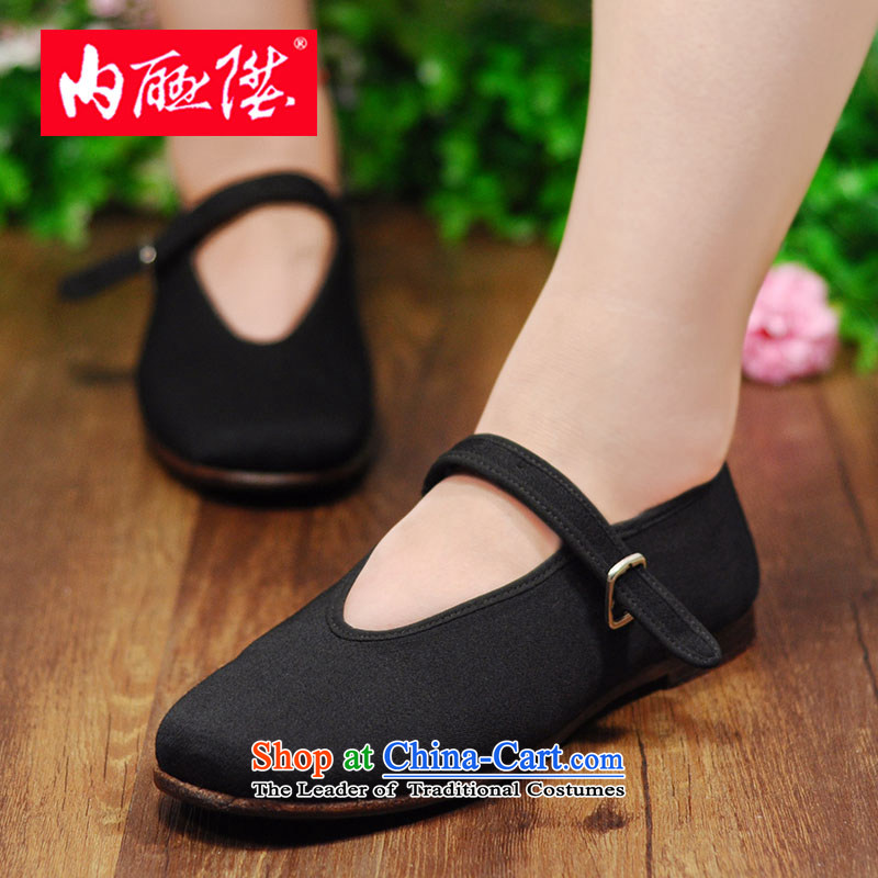 Inline l women shoes mesh upper Ngau Pei ribbed end of parquet floor-Dress is smart casual shoes Mulan? Old Beijing 7201A/7208A 7208A mesh upper floor wear slip-framed within the 35 L , , , shopping on the Internet