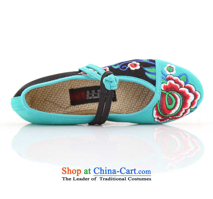 The Scarlet Letter of Ramadan mesh upper spring of Old Beijing New President embroidered shoes flat shoe ethnic women shoes single shoe mesh upper blue 37 pictures, prices, brand platters! The elections are supplied in the national character of distribution, so action, buy now enjoy more preferential! As soon as possible.