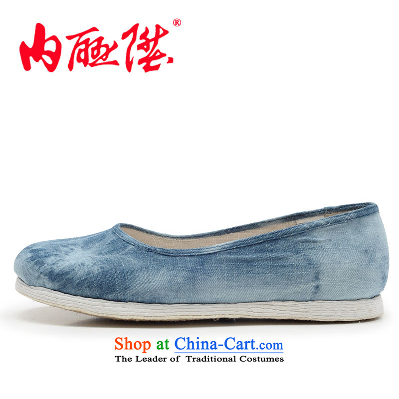 Inline l women shoes mesh upper hand bottom-gon thousands of thousands of ocean floor blue stylish and cozy old Beijing 8206A mesh upper blue 36, inline l , , , shopping on the Internet
