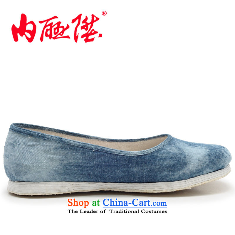 Inline l women shoes mesh upper hand bottom-gon thousands of thousands of ocean floor blue stylish and cozy old Beijing 8206A mesh upper blue 36, inline l , , , shopping on the Internet